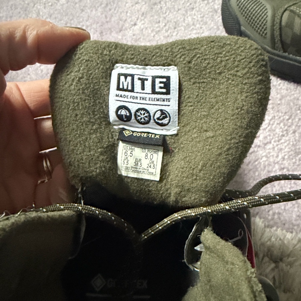 MT Kids Boots - Olive Green
